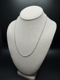 20" 14k White Gold Cable Chain 2mm 3.0g