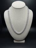 22" 10mm silver moissanite Cuban chain, 18.9ctw D VVS1, 93.5g – Ott Family Jewelry (3)