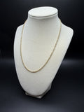 18" 2.5mm 14K yellow gold rope chain, 8.44g – Ott Family Jewelry (3)