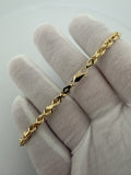 8" 14k Yellow Gold Rope 4.5mm 14.3g