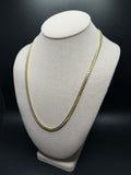 22" 5mm solid 14K yellow gold Cuban link chain, 42.74g – Ott Family Jewelry (3)