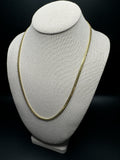 22" 10k Yellow Gold Cuban 4mm 24.0g