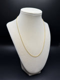 18" 14K Yellow Gold Franco 1.5mm 3.93g