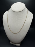 20" 14K Yellow Gold Curb 2.5mm 5.72g