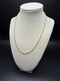 18" 2mm 14K yellow gold rope chain, 6.93g – Ott Family Jewelry (3)
