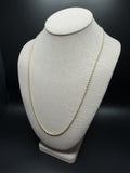 24" 2mm 14K yellow gold rope chain, 9.0g – Ott Family Jewelry (3)