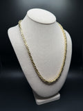 22" 14K Yellow Gold Byzantine 5mm 36.4g
