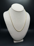 20" 14K Yellow Gold Rope 3mm 3.74g