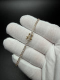 7" 14K Yellow Gold 3.00ctw E-F VS Lab Diamond Tennis EGL Certified – 2.3mm – 5.44g