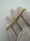 7.25" 14K Yellow Gold Cuban 5mm 16.2g
