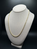 22" 4mm 14K yellow gold rope chain, 27.8g – Ott Family Jewelry (3)
