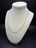 18" 14K Yellow Gold Bismark 2mm 3.8g