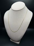 20" 1.75mm solid 10K yellow gold Cuban link chain, 4.3g – Ott Family Jewelry (3)