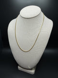 20" 2.5mm solid 14K yellow gold Cuban link chain, 9.51g – Ott Family Jewelry (3)