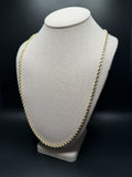 28" 10k Yellow Gold Rope 3.5mm 31.6g