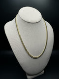 18" 10k Yellow Gold Cuban 5mm 31.53g