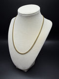 18" 14k Yellow Gold Cuban 4mm 22.65g