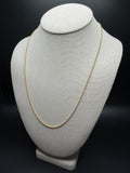 22" 14K Yellow Gold Bismark 2mm 4.5g