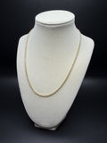 18" 14k Yellow Gold Rope 2.5mm 8.7g