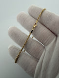 8" 14K Yellow Gold Rope 2.5mm 4.4g