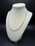 18" 14K Yellow Gold Rope 2.6mm 3.4g