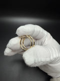 20mm x 2mm 14K yellow gold hoop earrings, 1.54g – Ott Family Jewelry (3)