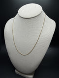20" 14k Yellow Gold Curb 2mm 4.0g
