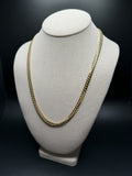 10K yellow gold 6mm handmade Miami Cuban link chain with box lock clasp