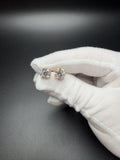 6ctw IGI certified lab diamond stud earrings, E-G VS2+, 14K yellow gold, push backs – Ott Family Jewelry (2)