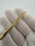 7" 5mm solid 14K yellow gold Cuban link bracelet, 14.1g – Ott Family Jewelry (3)