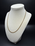 Pre-Owned 18" 14k Yellow Gold Cuban 3mm 14.2g