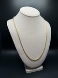 24" 3mm 14K yellow gold fancy anchor chain, 24.1g (pre-owned) – Ott Family Jewelry (3)