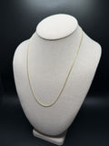 20" 1.75mm solid 10K yellow gold Cuban link chain, 4.64g – Ott Family Jewelry (3)