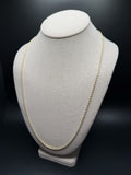 26" 14K Yellow Gold Rope Chain 2.5mm 12.31g