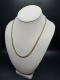20" 14k Yellow Gold Cuban 4mm 25.2g