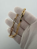 8" 14K Yellow Gold Paperclip 5.5mm 6.55g