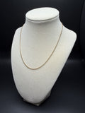 16" 14k Yellow Gold Franco 1.5mm 3.35g