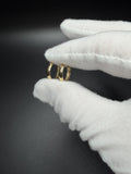 15mm x 3mm 14K yellow gold flat edge hoop earrings, 1.7g – Ott Family Jewelry (3)