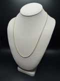 22" 2mm 14K yellow gold rope chain, 8.2g – Ott Family Jewelry (3)