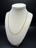18" 14k Yellow Gold Cuban 1.75mm 4.4g