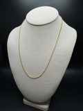 20" 14K Yellow Gold Rolo 2mm 2.0g