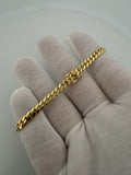7.5" 5mm solid 14K yellow gold Cuban link bracelet, 15.6g – Ott Family Jewelry (3)