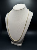 26" 14K Yellow Gold Franco 3mm 35.45g