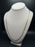 26" 14K Yellow Gold Figaro 4mm 15.0g