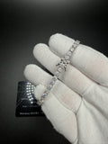 7" 4mm silver moissanite tennis bracelet, 12.33ctw D VVS1, 11.5g – Ott Family Jewelry (3)