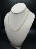 18" 14K Yellow Gold Cable 2.5mm 7.5g