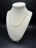 16" 2mm 14K yellow gold rope chain, 6.1g – Ott Family Jewelry (3)