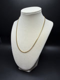 18" 3mm solid 14K yellow gold Cuban link chain, 12.45g – Ott Family Jewelry (3)