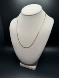 20" 2.5mm solid 10K yellow gold Cuban link chain, 8.3g – Ott Family Jewelry (3)