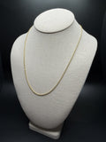 20" 14k Yellow Gold Rope 1.8mm 2.1g